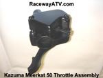 Kazuma / Meerkat 50 Throttle Assembly